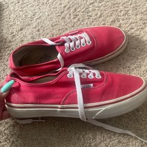 Red vans classic